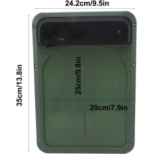 Jeffergarden Automatic Chicken Coop Door, Solar Powered Safe with Light Sensor for Green Poultry