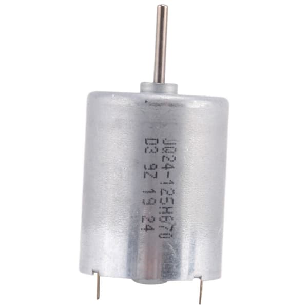 DC 9V 6760RPM Rotationshastighed 2-bens 2P-terminaler Mini elektrisk motor
