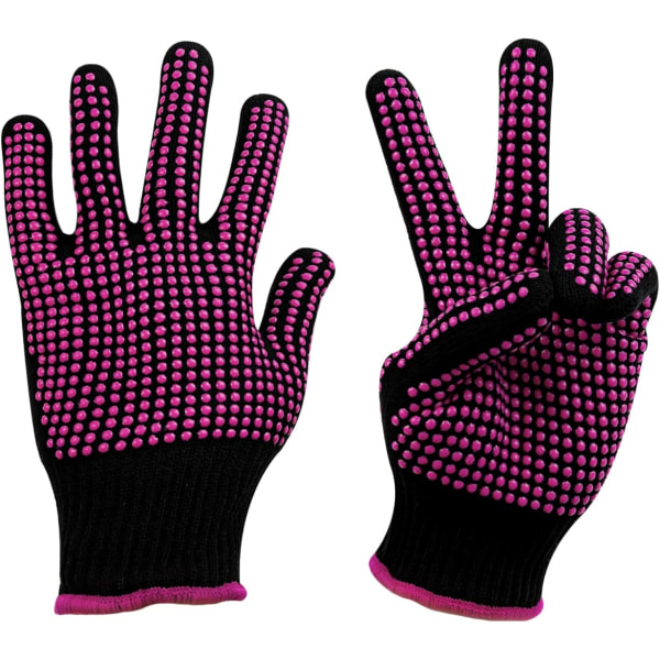 Heat Resistant Gloves for Sublimation - 2Pcs Heat Gloves for Sublimation with Silicone Bumps, Heat Resistant Work Gloves