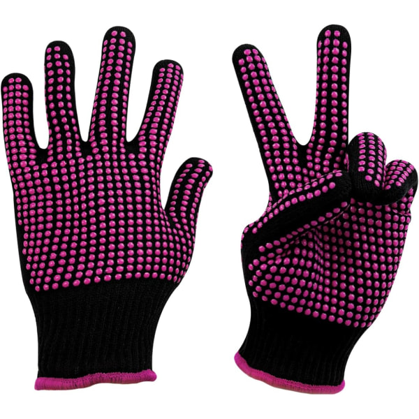Varmebestandige handsker til sublimering - 2 stk. varmehandsker til sublimering med silikonebuler, varmebestandige arbejdshandsker