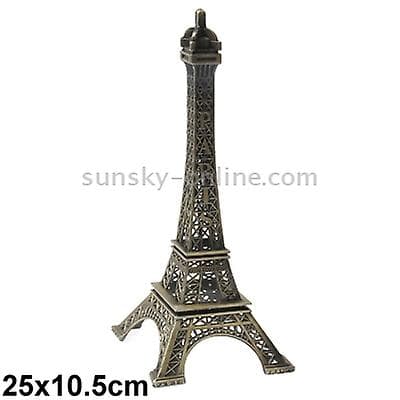 25 x 10,5 cm Paris Eiffeltårnet Dekorasjon Gave