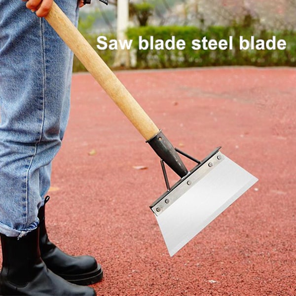 Multifunksjonell rengjøringsskuffe jordluking tykk rengjørings flat spade for hage gårdsplass gårdsbruk bruk