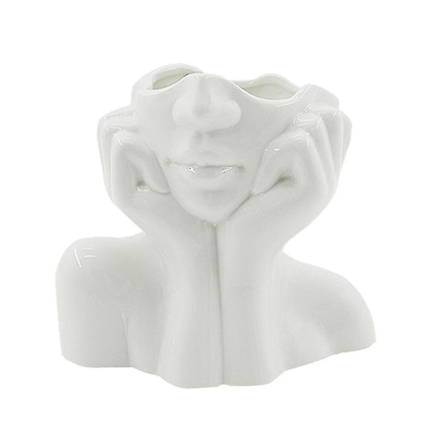 Keramisk Vas Vardagsrumsdekoration Modern Kropp Blomma Vas Hantverk Konst Prydnadsföremål Heminredning Accessoar
