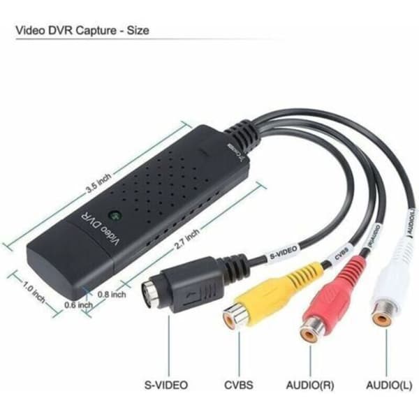 USB-overvåkingsvideoopptakskort 1080p HD-signalinnspilling Bildesensor