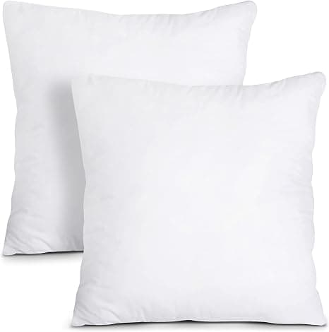 Sengepude (2-pak, hvid) - 45x 45cm seng og sofa pil