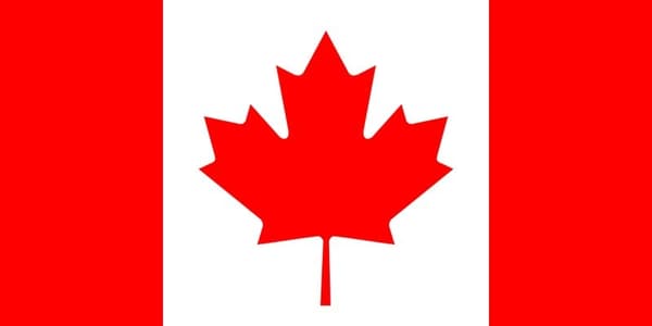 Canadas flagg Hvit Hvit Canada White Canada