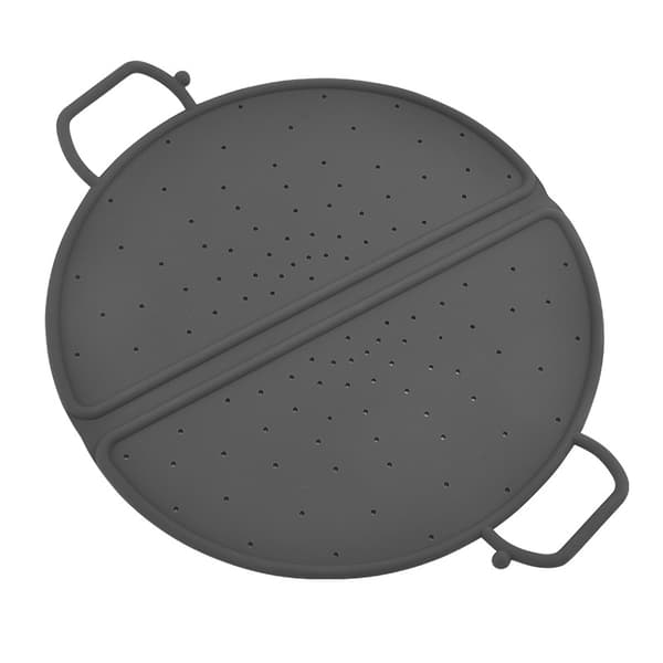 30,5 cm * 30,5 cm, sprutbeskyttelse i silikon for gryter og panner