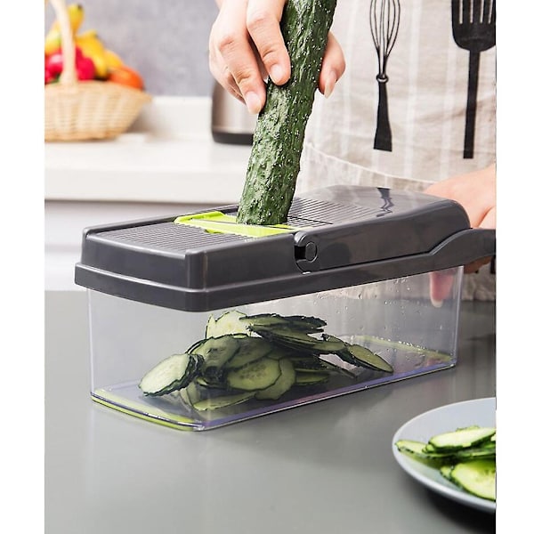 Multifunktionel Rivning, Terningformet Skæring og Skæring Artifactpots Pans Sæt Køkken Gadgets Madvarer Utensi