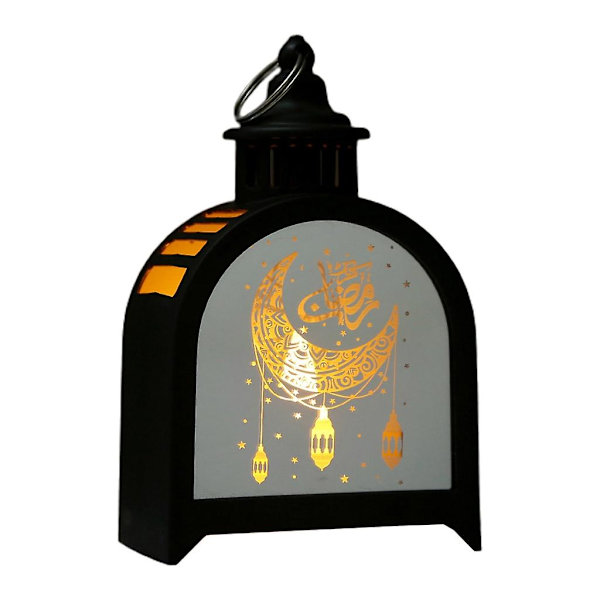 BlackMubarak Lykta Mubarak 2023 Dekoration Al-adha Dekoration Lampa Svart
