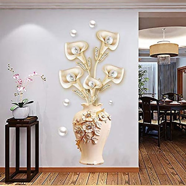 Wall sticker Wall stickers Flower vase Wall stickers Murals Living room Bedroom decoration