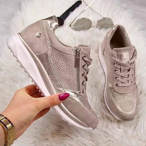 Dames Lace-up Træningssko Sneaker