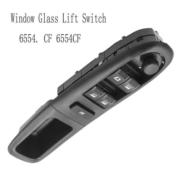 Car Front Driver Side Electric Window Control Switch Window Glass Lifter Switch for Peugeot 406 6554.