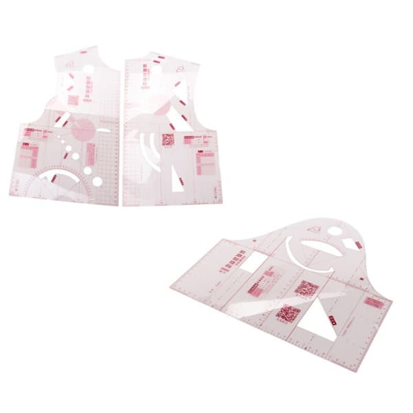 1:1 Fabric Ruler Harvest Shape School School Teach Appearance Appearance Drawing Template Template Prototype Ruler