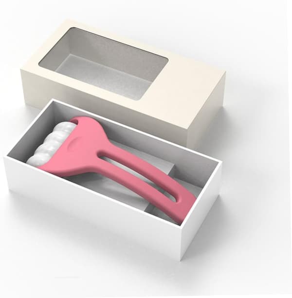 Ice Roller for Face and Body Sandstone Handle Cold Compress Beauty Tool