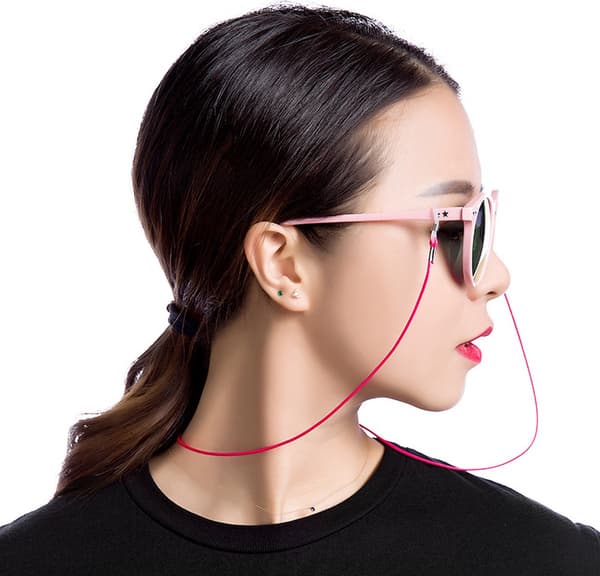 Brillerem, Halsrem til Solbriller, Lys Farve, 10 Stykker