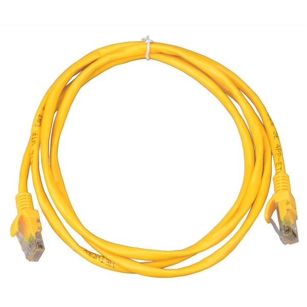 5m Gul Ekstern Utendørs Nettverk Ethernet Kabel Cat5e Kobber Rj4510M