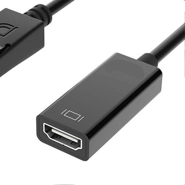 DP Han til HD Multimedia Interface Hun Adapterkabel Envejs 1080P Overførsel Displayport Konverter