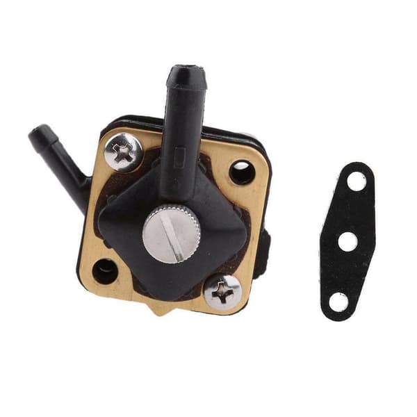 1 pc Fuel Pump for Johnson Evinrude 6-15 HP Engine & 1 Set Carburetor Repair Kit with Float 4-15 HP