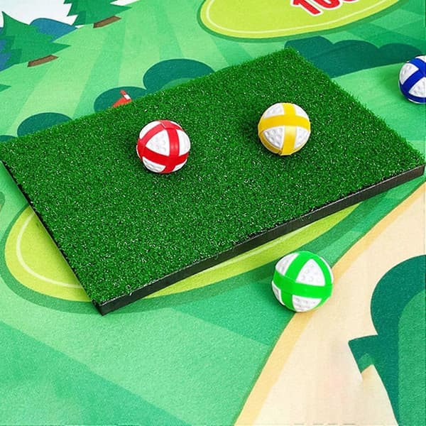 Golf Spillmatte Golf Slagmatter Pad Golf Treningsmatte Kontorsspill