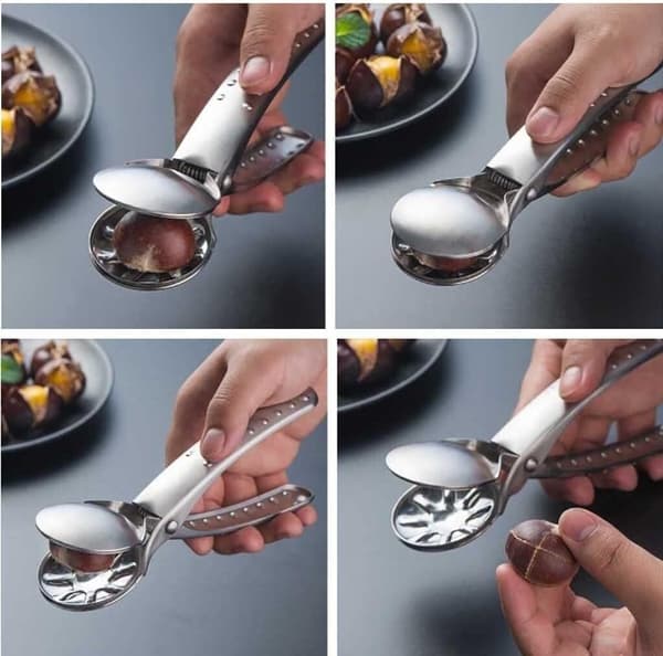 Two-in-one nutcracker, chestnut cracker, nutcracker suitable for all nuts
