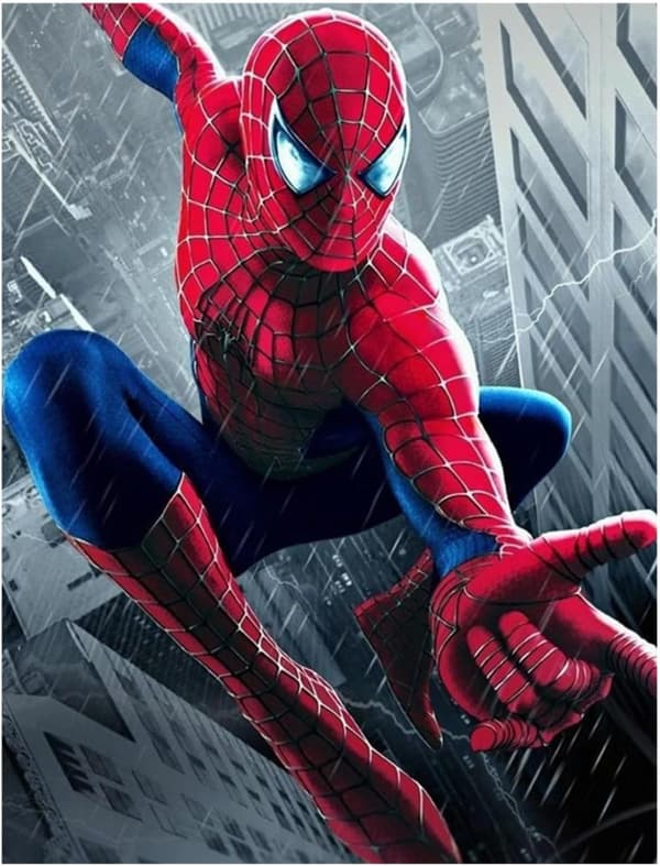 5D Diamond Painting Kit, Marvel Spider Diamond Painting Kit, Cross Stitch