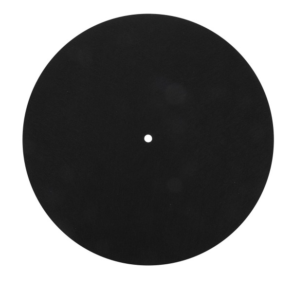 Soundtrack Vinyl Skivspelarematta Antistatisk Skyddskiva Skivunderlägg Kork Skivspelarematta Skivspelarematta Filt Skivspelare Platta Matta Svart 26X26X0.3CM Black 26X26X0.3CM