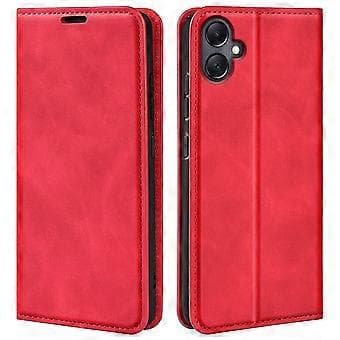 Plånboksfodral i läder för Samsung Galaxy A06 Style D Style D