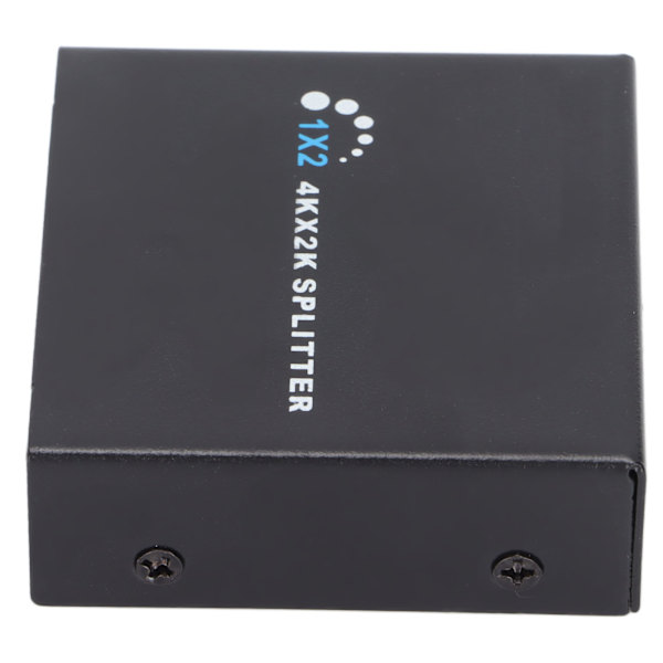 HD Multimedia Interface Splitter 1 in 2 out HD Multimedia Interface Extender for Monitors LCD TVs Computers 100‑240VEU Plug