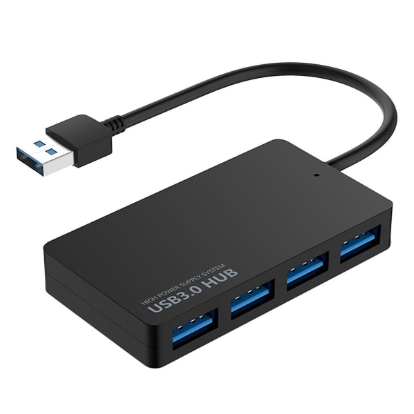 USB-splitter Data Hub USB SD-kortleser Type C-konverter USB-port-hubs USB C-hub-adapter Svart Black