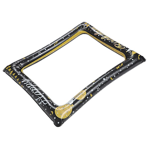 Dekorationsram för fotobås, födelsedag, uppblåsbar selfie-ram, fotobåsrekvisita, födelsedag Assorted Color 71X51CM