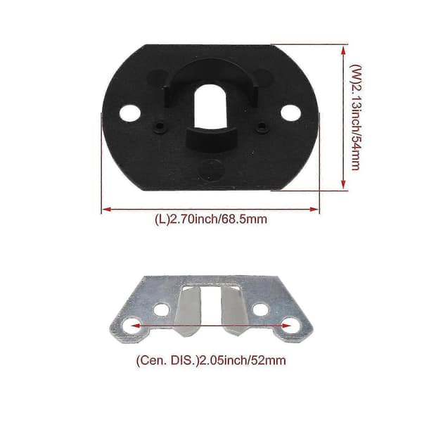 For 2 stk Modulsofa Sammenlåsende Sofakoblingsfeste Del Pin-stil WS4689