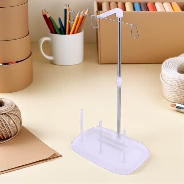 2 pcs Embroidery Thread Rack Spool Holder for Sewing Machine Cone Thread Stand Storage Rack