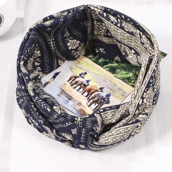 4-pakning kvinners pannebånd boho stil blomstrete elastiske pannebånd hårbånd hårtilbehør…