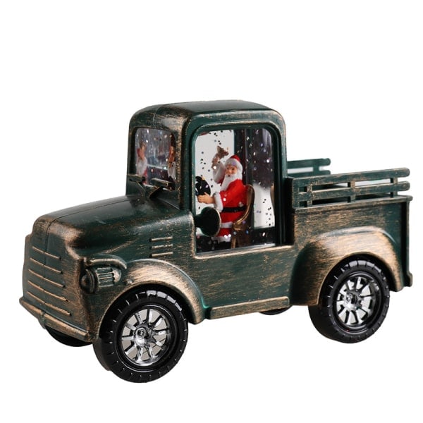 Joulu Retro Auto Yölamppu LED Pöytäkoriste Valaistus Joulu
