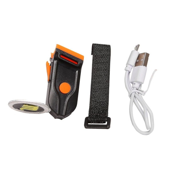 Sykkelbaklys med flere lysmoduser, USB-lading, LED-lys C