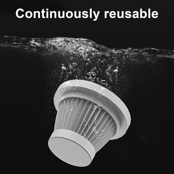 Mini Handheld Vacuum Cleaner, Convenient, Rechargeable, Cordless, with USB Charging, for Car Interiors, Kitchens, Offices