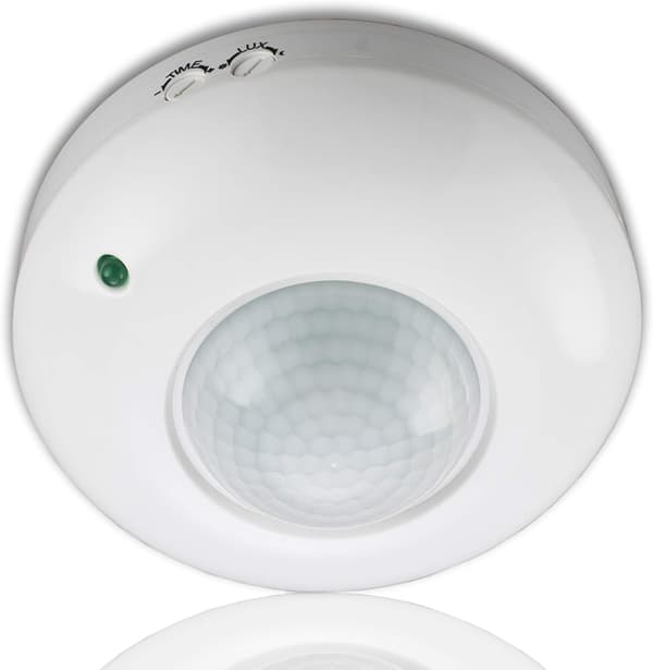 PIR Bevægelsessensor Loft Overflademontering 360° Max 1200W
