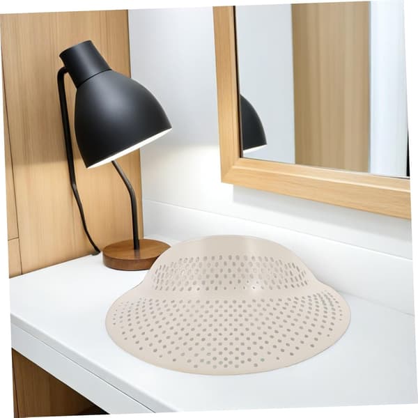 10 stk. baseballcap-visirinnlegg i hvit plast
