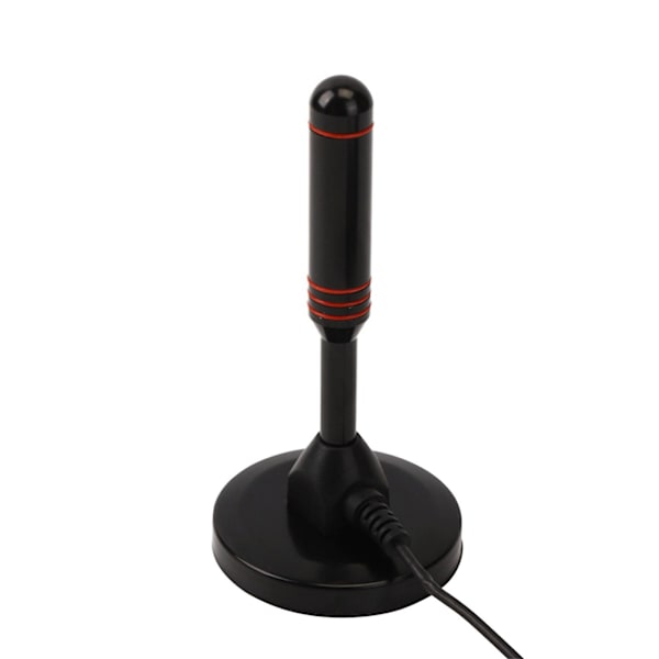 HD Digital TV-antenne, liten innendørs/utendørs antenne med magnetisk base og 360 graders mottak