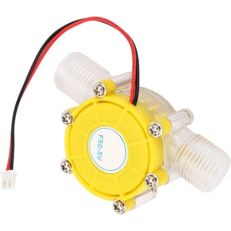 Miniature Hydropower Turbine F50, 5V DC Water Flow Generator for Micro Power Plants