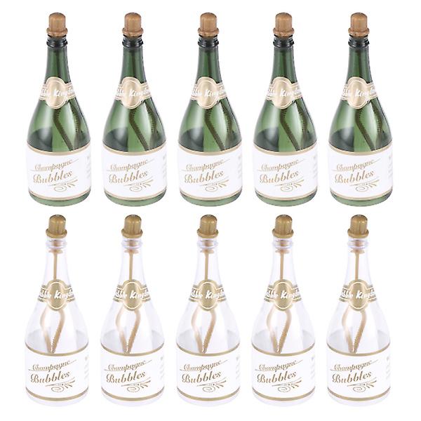 10 Pcs Nativity Decor Wedding Party Favors Small Champagne Bottles Favors Mini Champagne Bottle Bubb