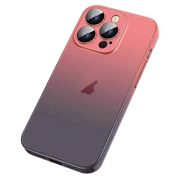 Frostat gradientfodral för iPhone 13