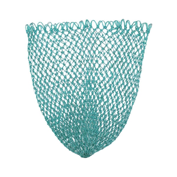 Fiskenet Landing Net Tykt Fiskenet Bærbar Fiskenet Udendørs Fiskenet Udskiftningsnet Mørkegrøn 40x40cm Dark Green 40x40cm