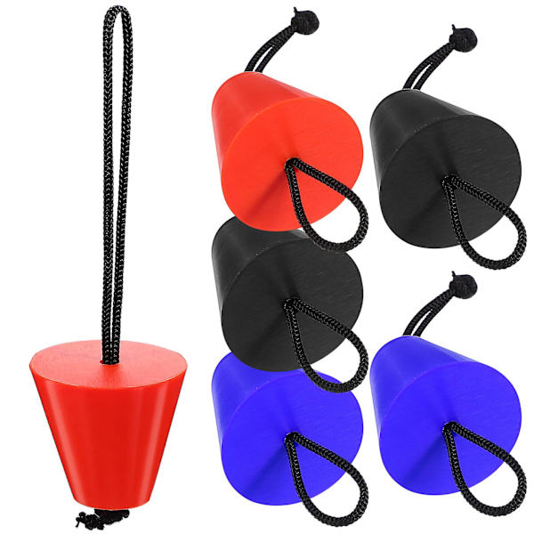 6 st Kayak-avloppspluggar Silikon Kayak-avloppspluggar Praktiska Kayak-tillbehör
