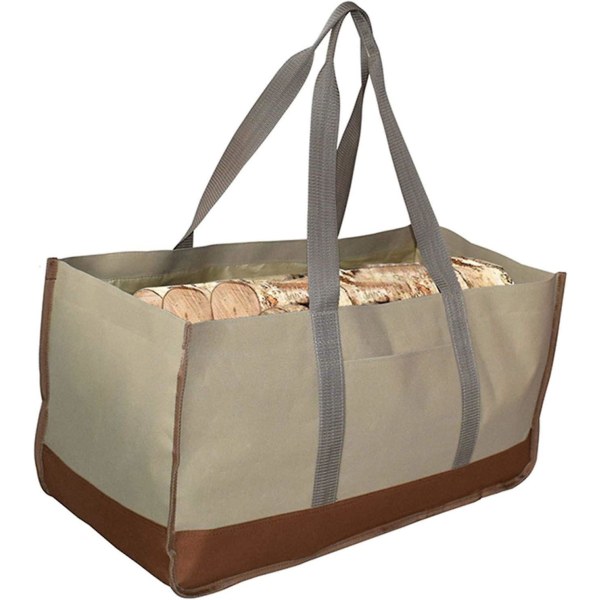 Robusta värmebönor med handtag av trätransport hållare bok hållare utomhus Bagspip (kaka färgmatchning)