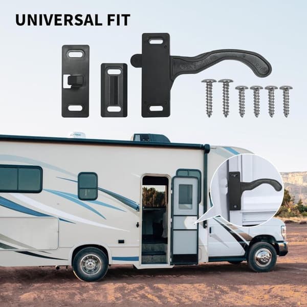 1 pc Replacement Handle for RV Screen Door - Right Hand RV Door Latch