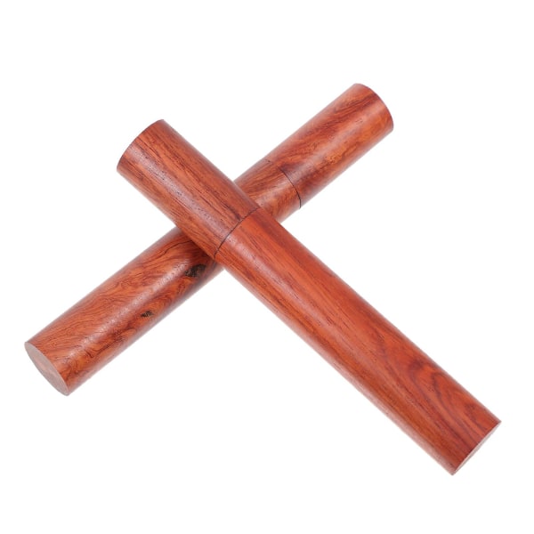 2 stk. Rosentræ Røgelse Rør Træ Røgelse Opbevaring Rør Til Hjem Røgelse Shop Brun 11.5X1.5X1.5CM