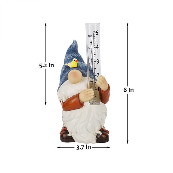 Havetomte Statue, Harpiks Havetomte Statue Regnmåler