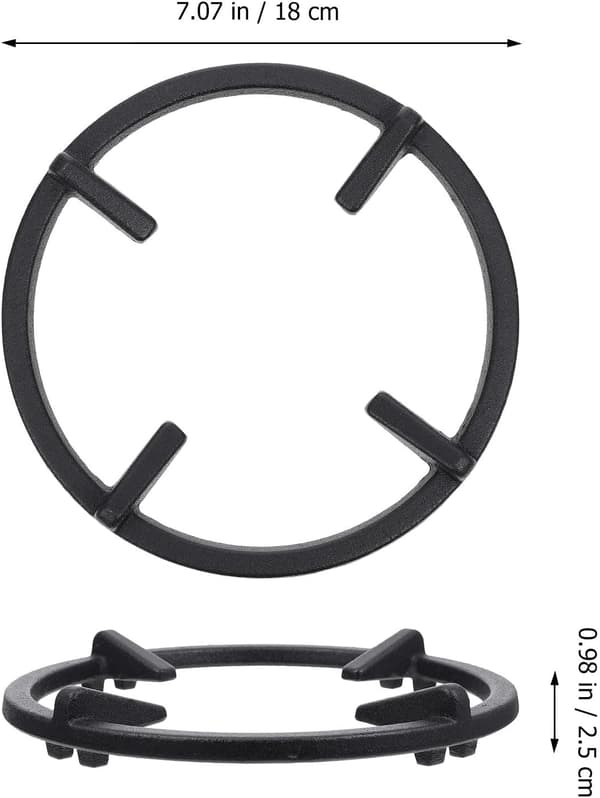 Cast Iron Cookware Wok Pan Support Rack Stove Cookware Ring