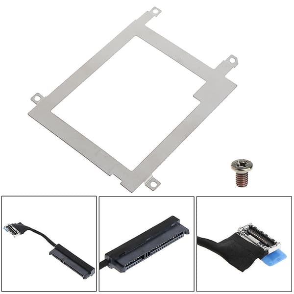 Hard Drive Caddy Tray Bracket SATA Cable Connector For Dell Latitude E7440